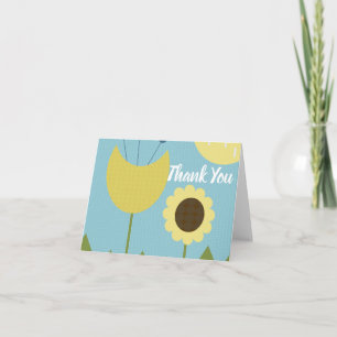 Merci moderne Sunshine Cartes de fête des tourneso