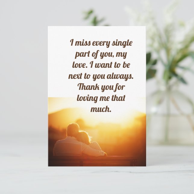 Merci mon amour (Debout devant)