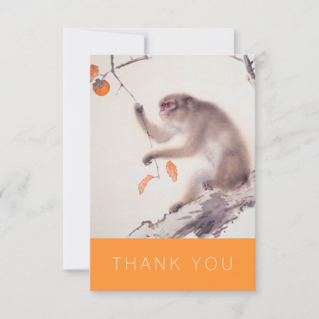 Merci Monkey Peinture japonaise VTYC (Devant)
