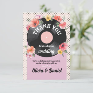 Merci Musique Mariage Floral 1950