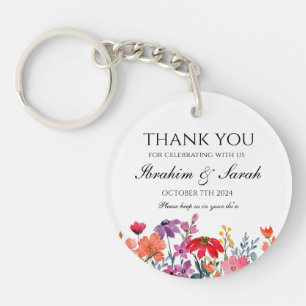 Merci nikah mariage musulman faveur floral
