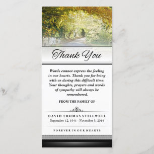 Merci Or Arbres d'automne Les mots ne peuvent pas 