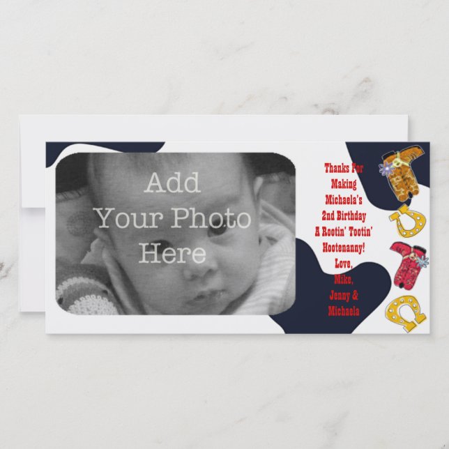 Merci orienté de cowboy de bal populaire de (Devant)