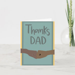 Merci Papa, Fête des Pères - Carte de vœux