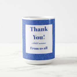 Merci personnalisé de nous tous mug