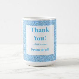 Merci personnalisé de nous tous mug