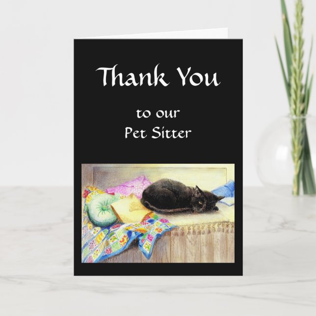 Merci Personnalisé, Salutation, Animaux de compagn (Devant)
