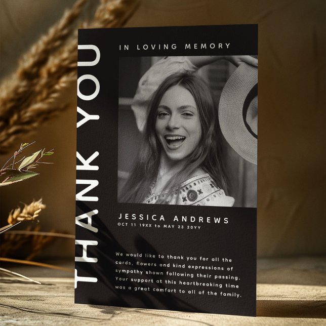 Merci photo de la sympathie moderne (Créateur téléchargé)