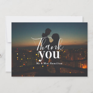 Merci photo personnalisée