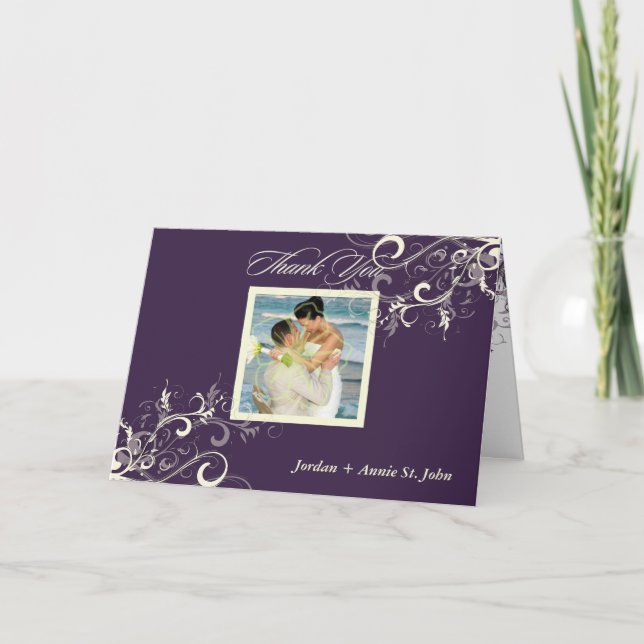 Merci photo PixDezines Plum + Vanilla Swirls (Devant)