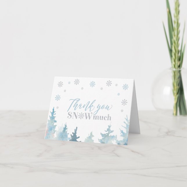 Merci photo Silver & Blue Winter Wonderland (Devant)