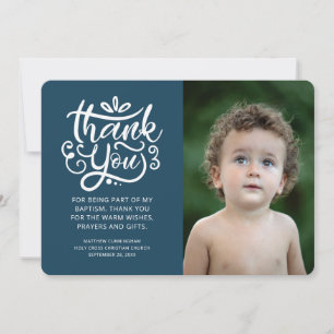 Merci photo simple et moderne