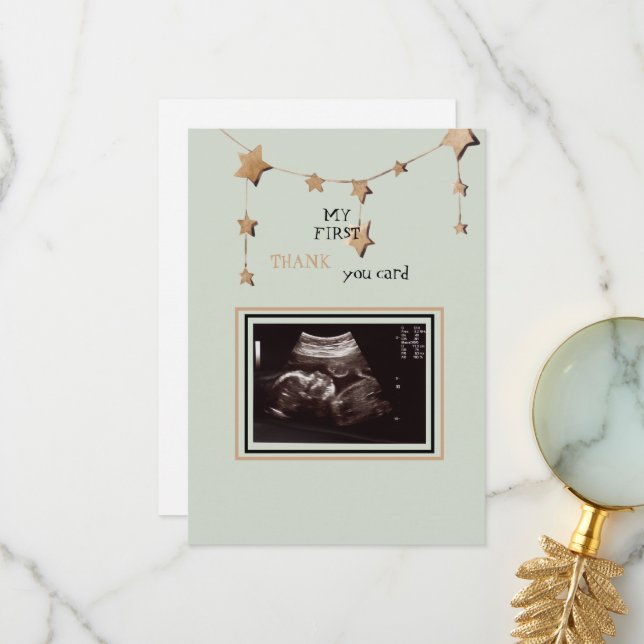 Merci photo Ultrasound amusant (Devant/Arrière en situation)