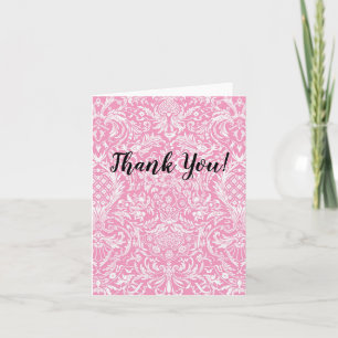 Merci Pineapple Rose Victorien Vintage Damassé
