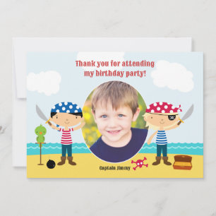 Merci Pirate Carte photo
