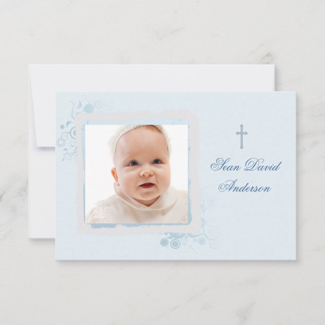 Merci plat bleu frais de photo (Devant)