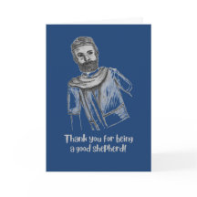 Merci plié pour être une bonne carte berger
