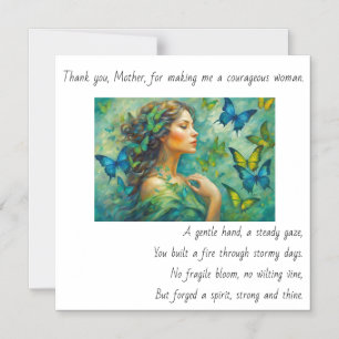 Merci, Poème mère carte magnétique