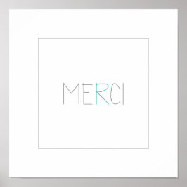 MERCI POSTER