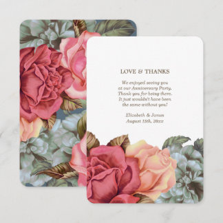 Merci pour assister aux cartes de fête de l'annive