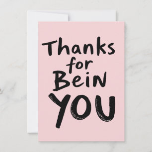 Merci pour Bein’ You - Appréciation avec Attitude