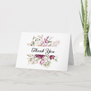 Merci pour être là Carte de voeux pliée
