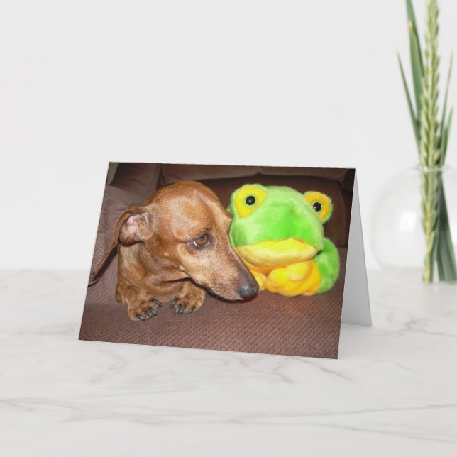 Merci pour être ma carte d'ami (Devant)