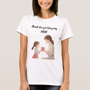 Merci pour être mon MOM   Studio T-Shirt Ghibli