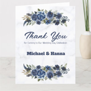 Merci pour être venu à notre jour de mariage