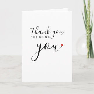 MERCI POUR ÊTRE VOUS carte