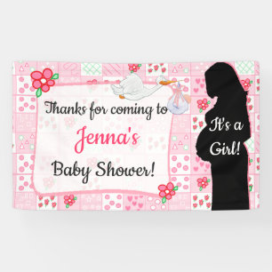 Merci pour la bannière de Baby shower à venir