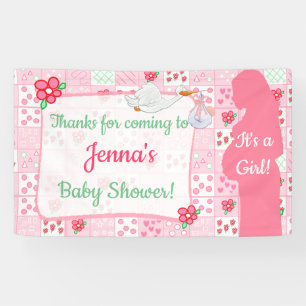 Merci pour la bannière de Baby shower à venir