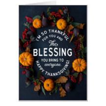 Merci pour la bénédiction de Thanksgiving de VOUS