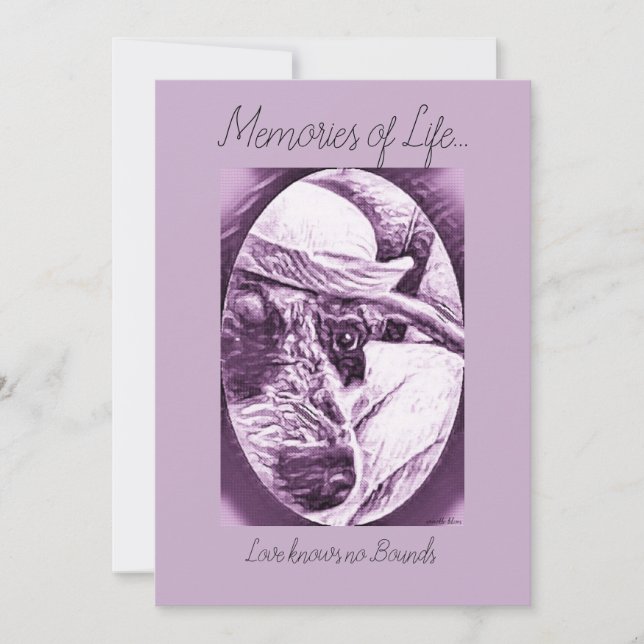 MERCI POUR LA CARTE DE SOIN - PERTE D'ANIMAL (Devant)