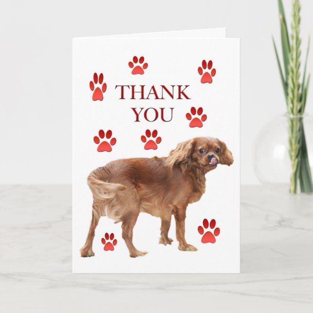 Merci Pour La Carte De Voeux De Repas (Devant)