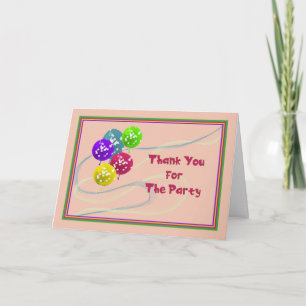 Merci pour la carte Party