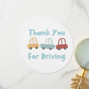 Merci pour la conduite en service carte plat