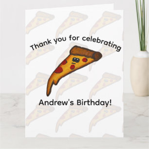 Merci pour la fête de pizza