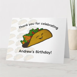 Merci pour la fête Taco