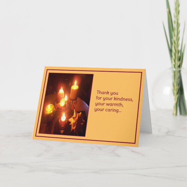 Merci pour la gentillesse... (Devant)