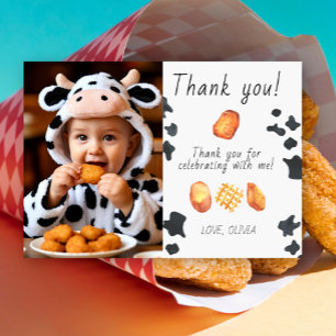 Merci pour l'anniversaire de notre petit nugget