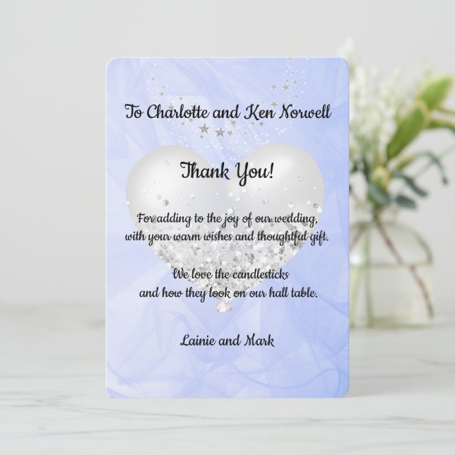 Merci Pour le cadeau Mariage 3 (Debout devant)