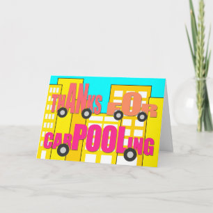 Merci pour le covoiturage - Words on Wheels