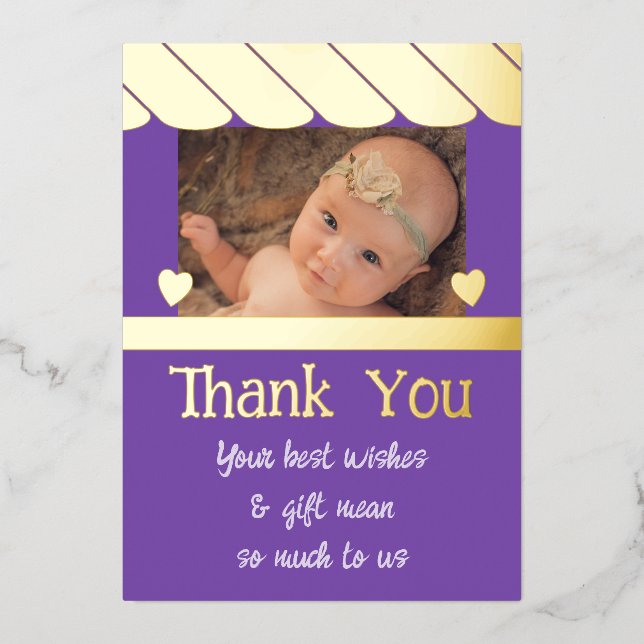 Merci pour les cadeaux pour la nouvelle carte pour (Recto)