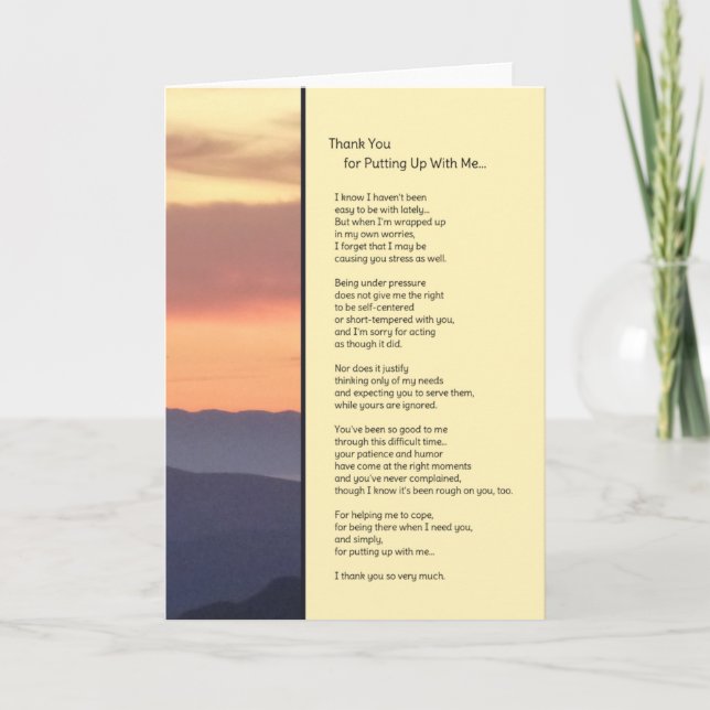 Merci pour m'avoir emmené (Devant)