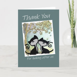 Merci pour s'occuper de nous carte