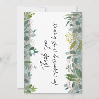 Merci pour soutenir les petites entreprises 