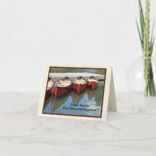 Merci pour ton don commémoratif, Canots rouges