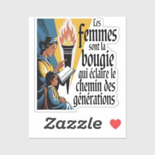Merci pour ton Grand dévouement Aufkleber