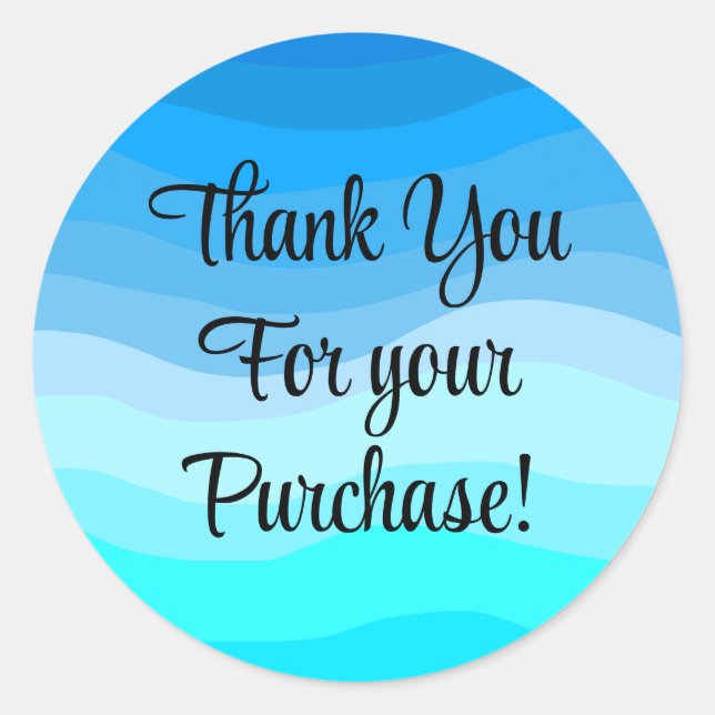 Merci pour vos autocollants (Devant)